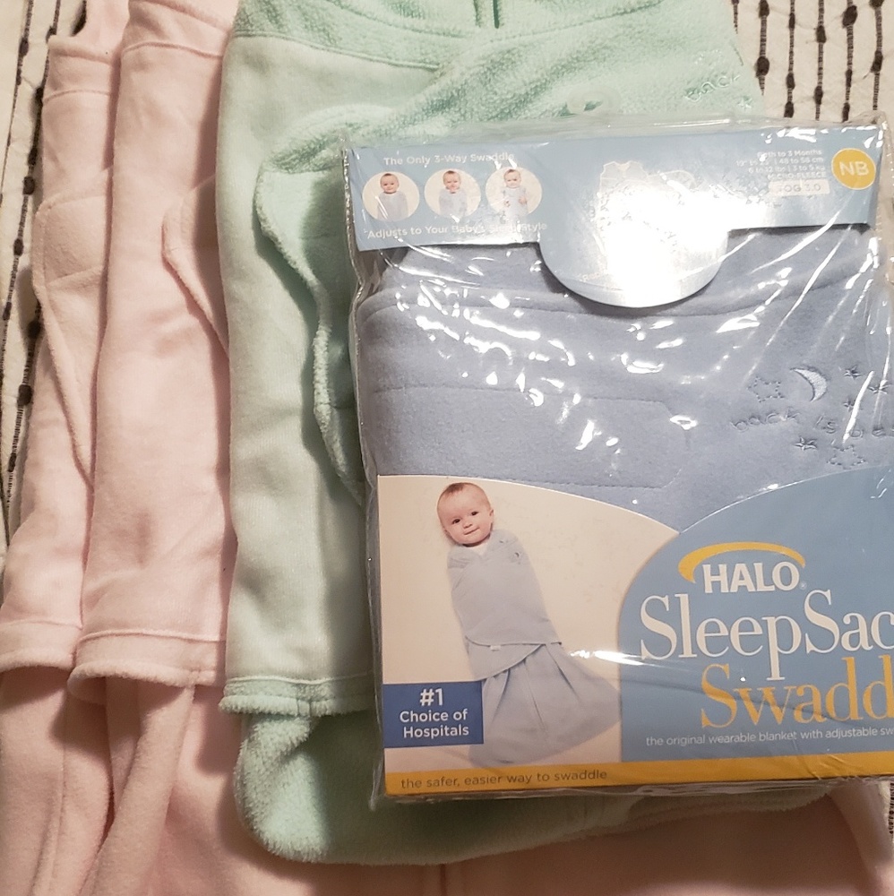 💋HALO💋Sleepsack Micro-Fleece Swaddle